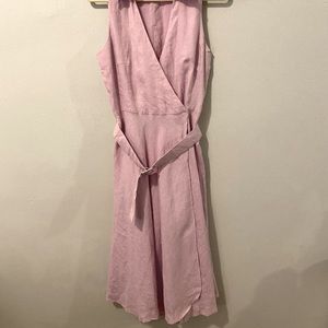 Linen Elorie Wrap Dress